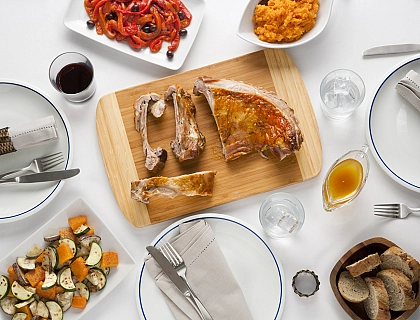 Moralejo’s Selección milk fed lamb among the 10 gourmet products of Tierra de Sabor.