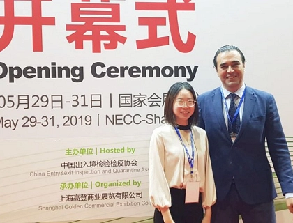 Moralejo Selección en la Feria FMA China 2019.